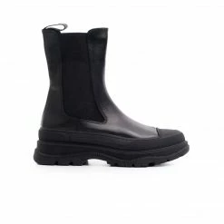 L'INTERVALLE WOMEN Medan Black Leather