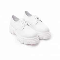 L'INTERVALLE Baku White Leather WOMEN