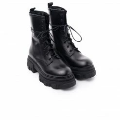 L'INTERVALLE Fukoka Black Leather WOMEN