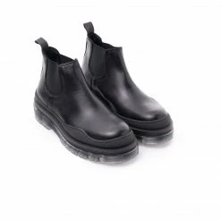 L'INTERVALLE WOMEN Sutsu Black Leather