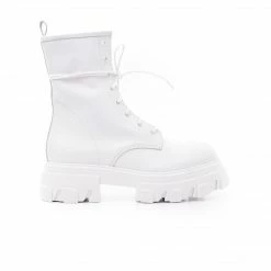 L'INTERVALLE Fukoka White Leather/White Sole