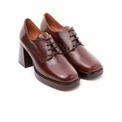 L'INTERVALLE Sevres Chestnut Leather WOMEN