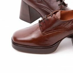 L'INTERVALLE Sevres Chestnut Leather WOMEN