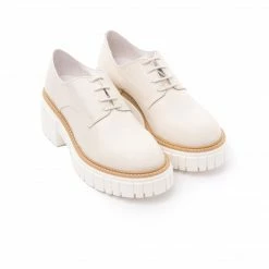 L'INTERVALLE WOMEN Willington Off White Leather