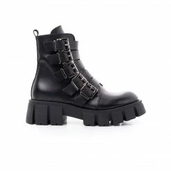 L'INTERVALLE Kuala Black Leather WOMEN