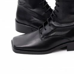 L'INTERVALLE Chertsy Black Leather WOMEN