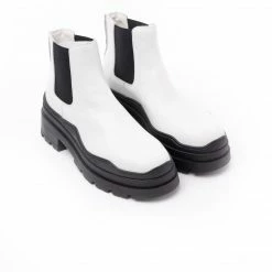 L'INTERVALLE Deauville White Leather WOMEN