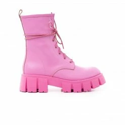 L'INTERVALLE WOMEN Shanghai Dark Pink Leather