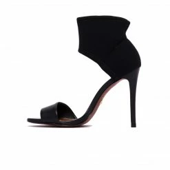 L'INTERVALLE WOMEN Flaca Black Leather