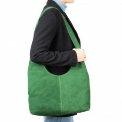 L'INTERVALLE Agard Green Suede WOMEN