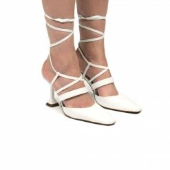 L'INTERVALLE Jasmin White Leather