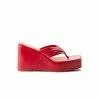 L'INTERVALLE WOMEN Hillary Red Leather