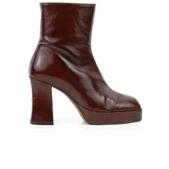 L'INTERVALLE WOMEN Mayotte Chestnut Leather