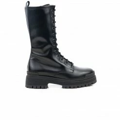 L'INTERVALLE WOMEN Hemsworth Black Leather