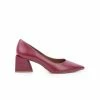 L'INTERVALLE WOMEN Emilia Burgundy Leather