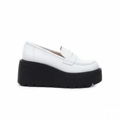 L'INTERVALLE SHOES Detroit White Leather