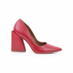 L'INTERVALLE Marilena Red Leather