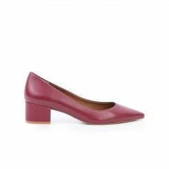 L'INTERVALLE Marietta Burgundy Leather WOMEN