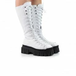 L'INTERVALLE WOMEN Weasley White Leather