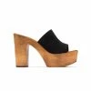 L'INTERVALLE WOMEN Harini Black Suede