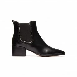 L'INTERVALLE WOMEN Jalna Black Leather