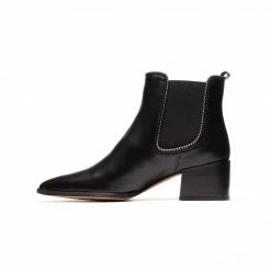 L'INTERVALLE WOMEN Jalna Black Leather