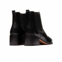 L'INTERVALLE WOMEN Jalna Black Leather