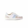 L'INTERVALLE Karma White Blue Leather WOMEN