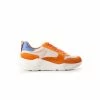 L'INTERVALLE Lauper Orange Leather Mix WOMEN