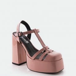 L'INTERVALLE Lauranne Pink Patent WOMEN