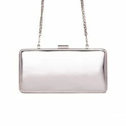 L'INTERVALLE Theodore Silver Mirror Clutch WOMEN