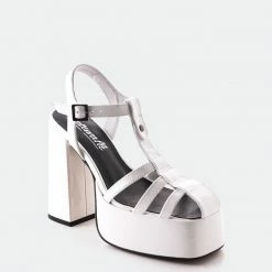 L'INTERVALLE Loretta White Patent WOMEN