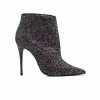 L'intervalle Lucia Black Glitter Ankle Boots WOMEN