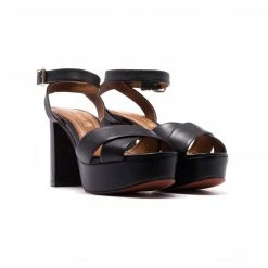 L'INTERVALLE Marika Black Leather