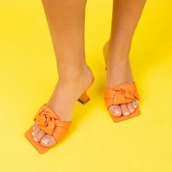 L'INTERVALLE Matanzas Orange Leather WOMEN