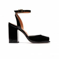 L'INTERVALLE WOMEN Mira Black Leather