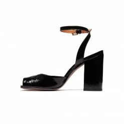 L'INTERVALLE WOMEN Mira Black Leather