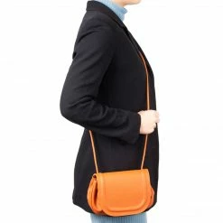 L'INTERVALLE WOMEN Vauvan Orange Leather