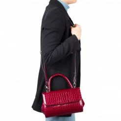 L'INTERVALLE Mage Purple Shiny Croco WOMEN