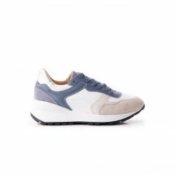 L'INTERVALLE Shady Blue White Suede