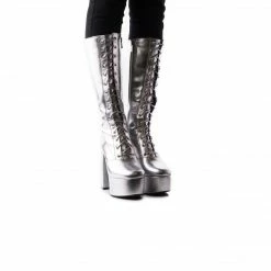 L'INTERVALLE Lady Gaga Silver Metal WOMEN