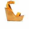 L'INTERVALLE Shams Orange Suede WOMEN