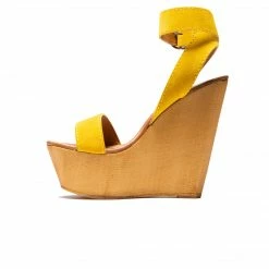 L'INTERVALLE Shams Yellow Suede WOMEN