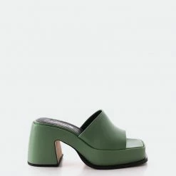 L'INTERVALLE WOMEN Simos Green Leather