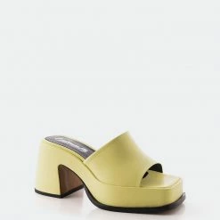 L'INTERVALLE Simos Lime Leather WOMEN