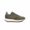 L'INTERVALLE WOMEN Ricky Khaki/Brown Suede