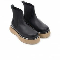 L'INTERVALLE Filius Black Leather WOMEN