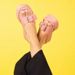 L'INTERVALLE WOMEN Sweets Yellow Leather