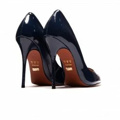 L'INTERVALLE WOMEN Teeva Navy Patent