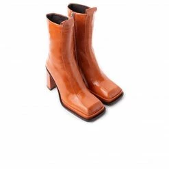 L'INTERVALLE WOMEN Davies Burnt Orange Leather